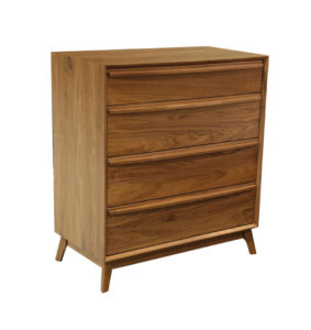 Bedroom - Mid-century Modern 4 drawer chest of drawers