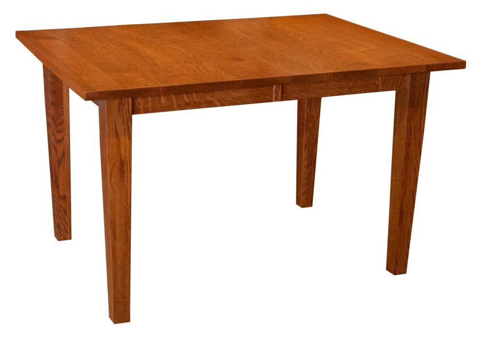 Shaker style leg table